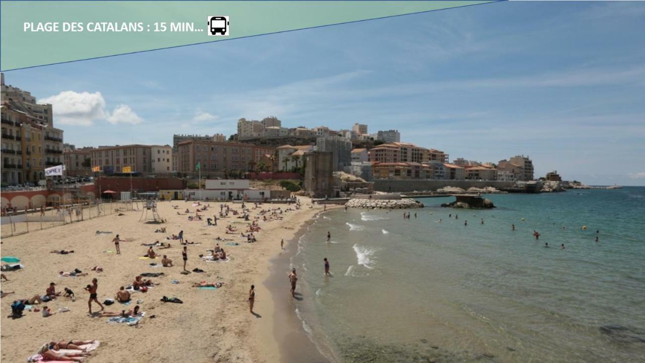 Happy T1 Tout Equipe - Confort - Vieux Port Marseille Exteriör bild